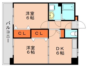 グランコートの物件間取画像